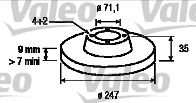 Imagine Disc frana VALEO 186694