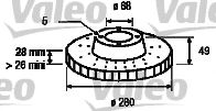 Imagine Disc frana VALEO 186728