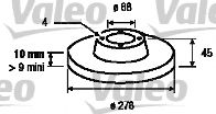 Imagine Disc frana VALEO 186845