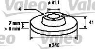 Imagine Disc frana VALEO 186846