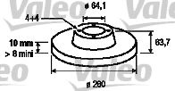 Imagine Disc frana VALEO 197015