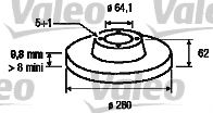 Imagine Disc frana VALEO 197016