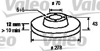 Imagine Disc frana VALEO 197098