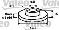 Imagine Disc frana VALEO 197111