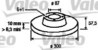 Imagine Disc frana VALEO 197127