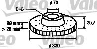 Imagine Disc frana VALEO 197130