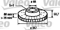 Imagine Disc frana VALEO 197142