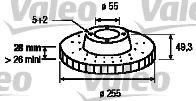 Imagine Disc frana VALEO 197148