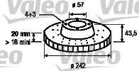 Imagine Disc frana VALEO 197208