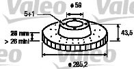 Imagine Disc frana VALEO 197219