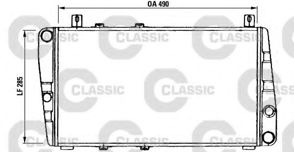 Imagine Radiator, racire motor VALEO 230375