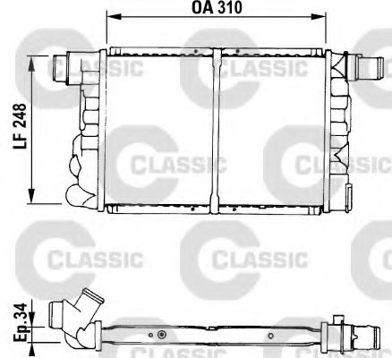 Imagine Radiator, racire motor VALEO 230519