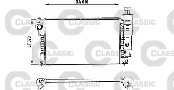 Imagine Radiator, racire motor VALEO 230575