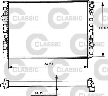 Imagine Radiator, racire motor VALEO 231127