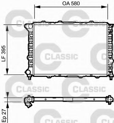 Imagine Radiator, racire motor VALEO 232013