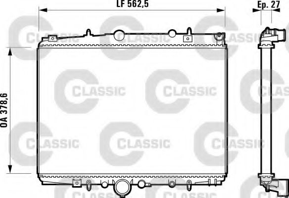 Imagine Radiator, racire motor VALEO 232598