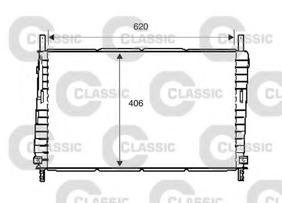 Imagine Radiator, racire motor VALEO 234286