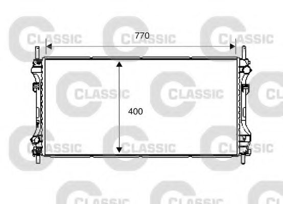 Imagine Radiator, racire motor VALEO 234292