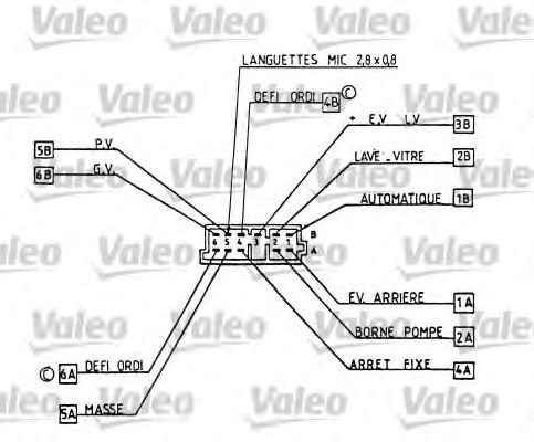 Imagine Comutator coloana directie VALEO 251263