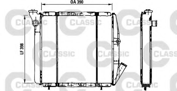 Imagine Radiator, racire motor VALEO 310851