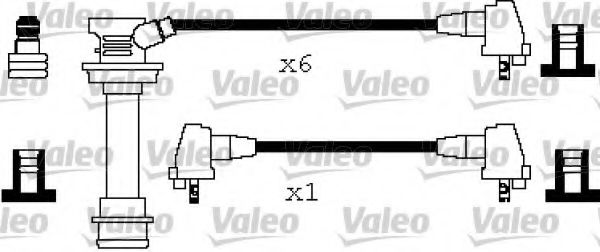 Imagine Set cablaj aprinder VALEO 346200