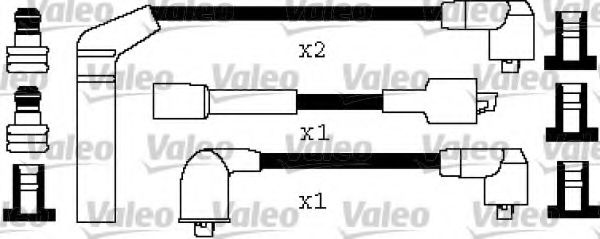 Imagine Set cablaj aprinder VALEO 346340