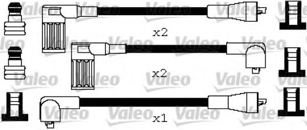 Imagine Set cablaj aprinder VALEO 346616