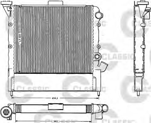 Imagine Radiator, racire motor VALEO 383852