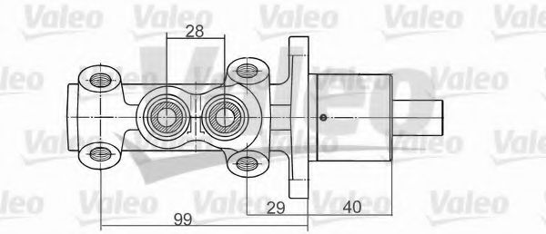 Imagine Pompa centrala, frana VALEO 402182