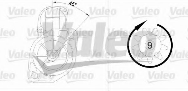 Imagine starter VALEO 436012