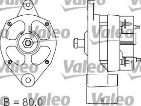 Imagine Generator / Alternator VALEO 436355