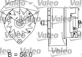 Imagine Generator / Alternator VALEO 436419