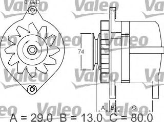 Imagine Generator / Alternator VALEO 436506