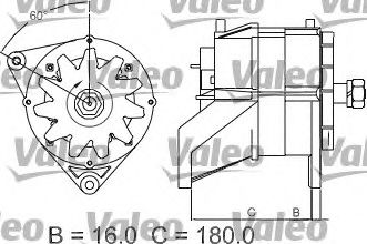 Imagine Generator / Alternator VALEO 436570