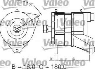 Imagine Generator / Alternator VALEO 436582