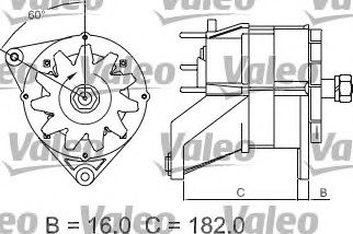 Imagine Generator / Alternator VALEO 436583