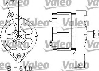 Imagine Generator / Alternator VALEO 436590