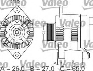 Imagine Generator / Alternator VALEO 436636