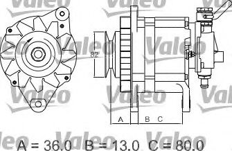 Imagine Generator / Alternator VALEO 437113