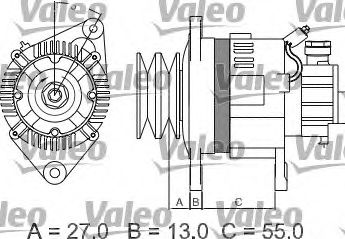 Imagine Generator / Alternator VALEO 437147