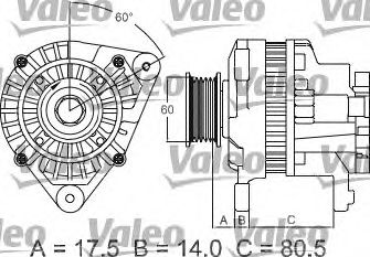 Imagine Generator / Alternator VALEO 437427