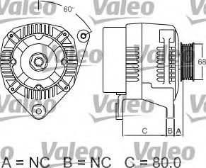 Imagine Generator / Alternator VALEO 437481