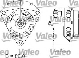 Imagine Generator / Alternator VALEO 437486