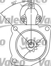 Imagine starter VALEO 455519