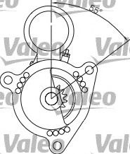 Imagine starter VALEO 455688