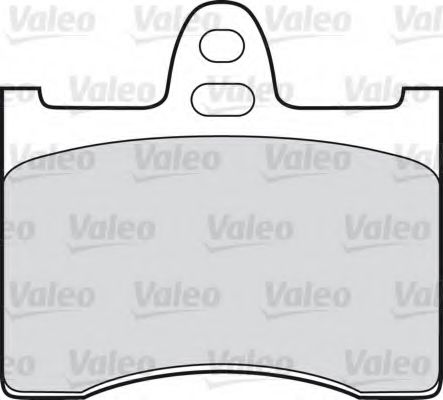 Imagine set placute frana,frana disc VALEO 540087