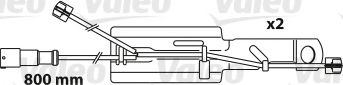 Imagine set placute frana,frana disc VALEO 541694