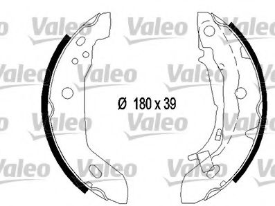 Imagine Set saboti frana VALEO 562645