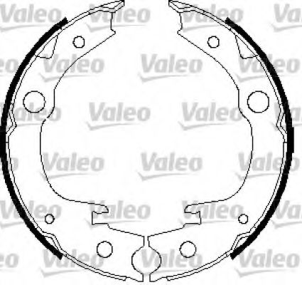 Imagine Set saboti frana, frana de mana VALEO 564008