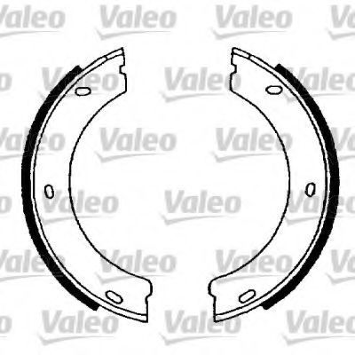 Imagine Set saboti frana, frana de mana VALEO 564020